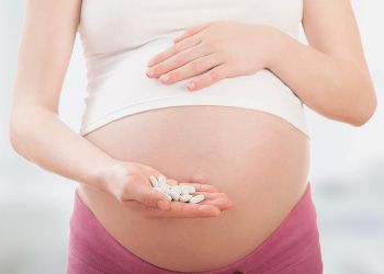 Gravid med kosttilskudd