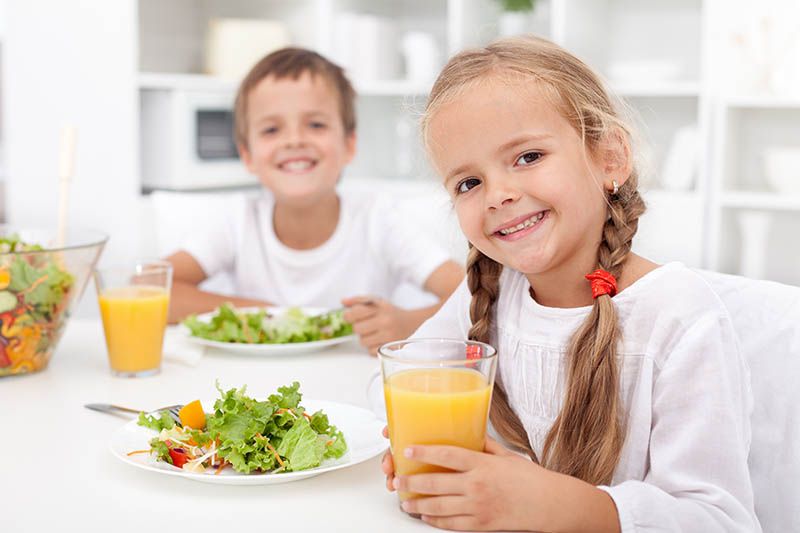 uegnet med vegansk kosthold for barn