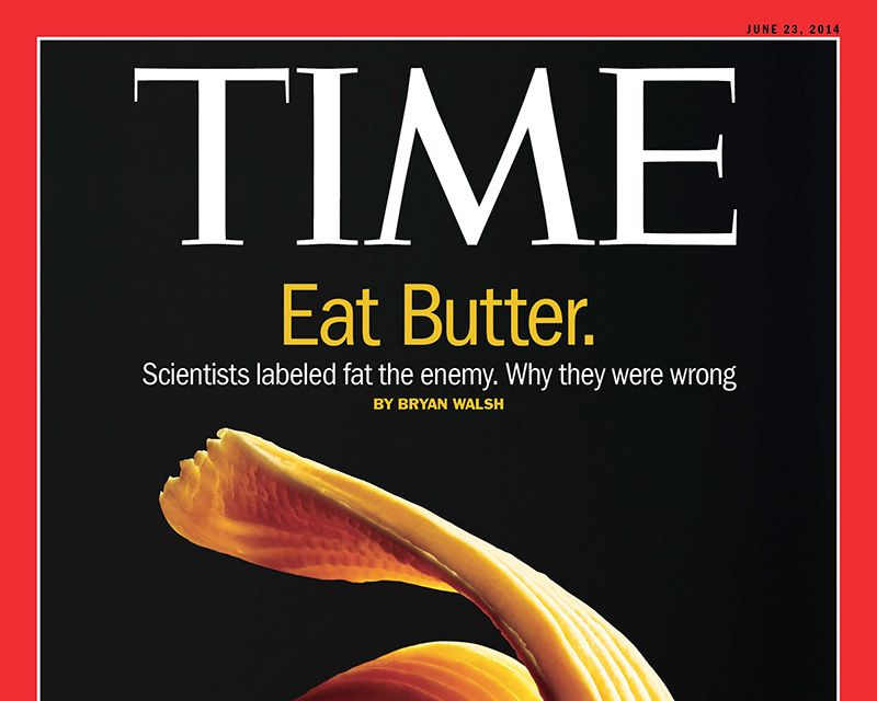 TIME Magazine frikjenner mettet fett / 2014 / Helsemagasinet vitenskap og fornuft