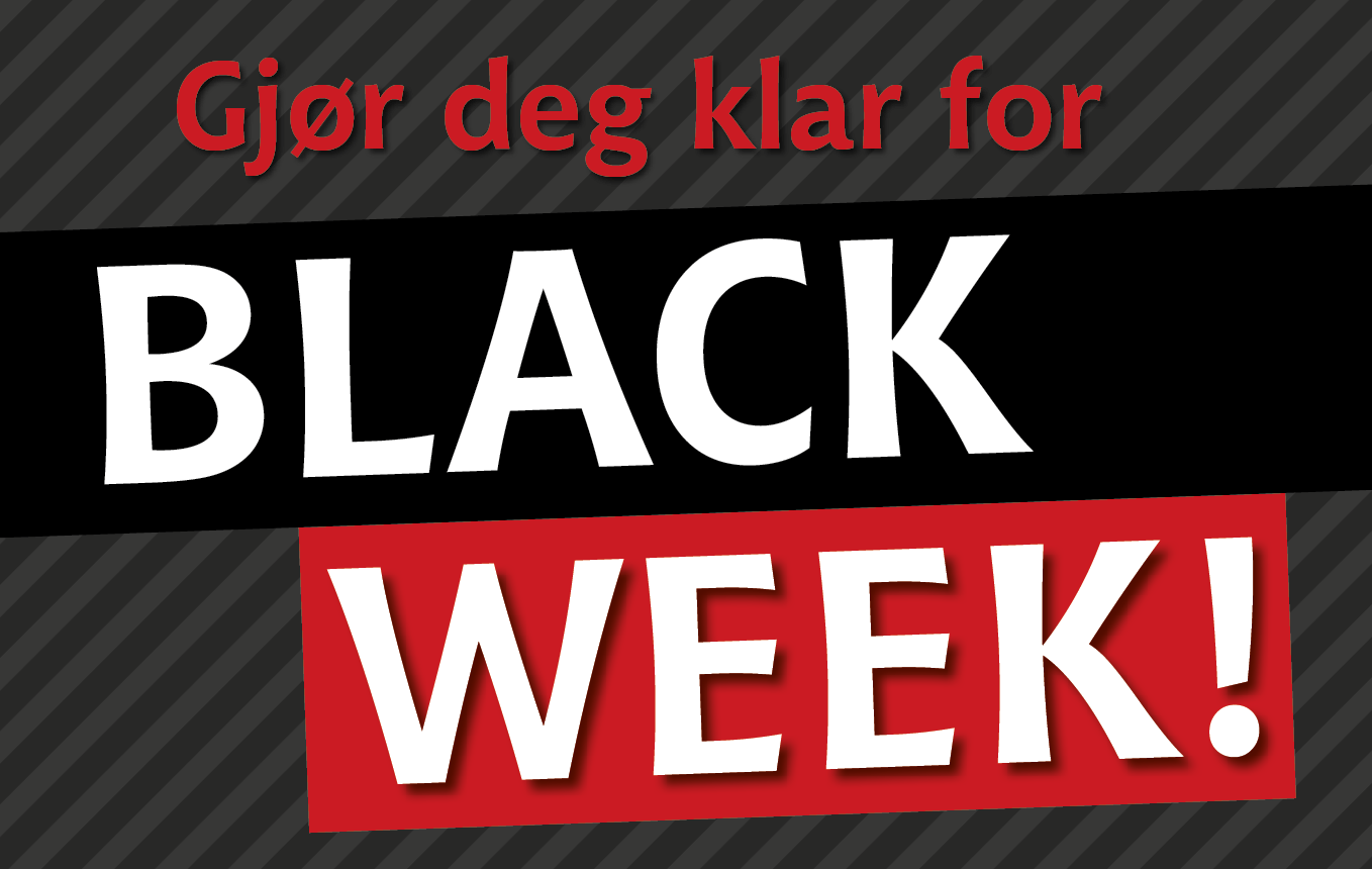 Black week og black friday helsemagasinet tilbud