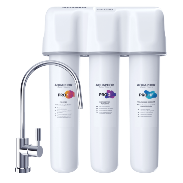 Aquaphor Eco Pro - vannfiltersystem under vasken