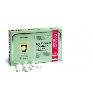 Pharma Nord: Bio-Calcium+D3+K1+K2 (60 kapsler)