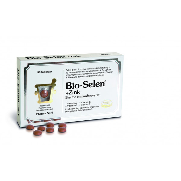 Bio-Selen+Zink (90 stk) / / Helsemagasinet vitenskap og fornuft