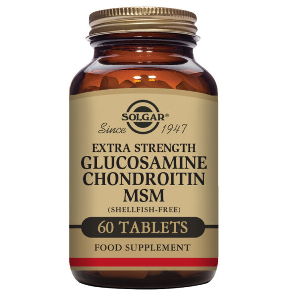 Solgar: Glucosamine Chondroitin MSM (60 kapsler) / / Helsemagasinet vitenskap og fornuft