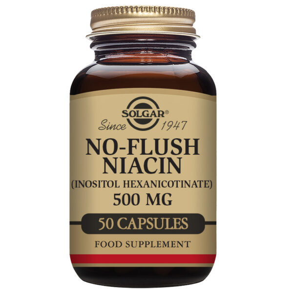 Niacin 500 mg (50 kapsler) / / Helsemagasinet vitenskap og fornuft