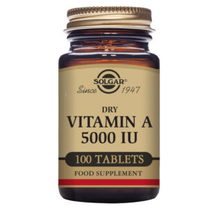 Solgar: Vitamin A (100 kapsler)