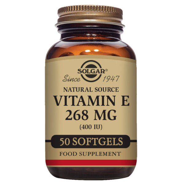 Solgar: Vitamin E 268 mg (50 kapsler) / / Helsemagasinet vitenskap og fornuft