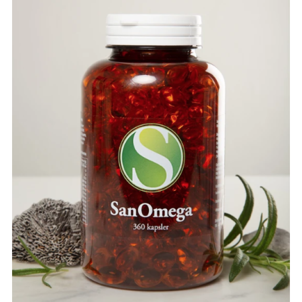 SanOmega: Omega-3-kapsler (360 kapsler) / / Helsemagasinet vitenskap og fornuft