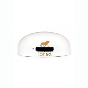 Ionex: negativ ionegenerator og luftrenser (hvit)